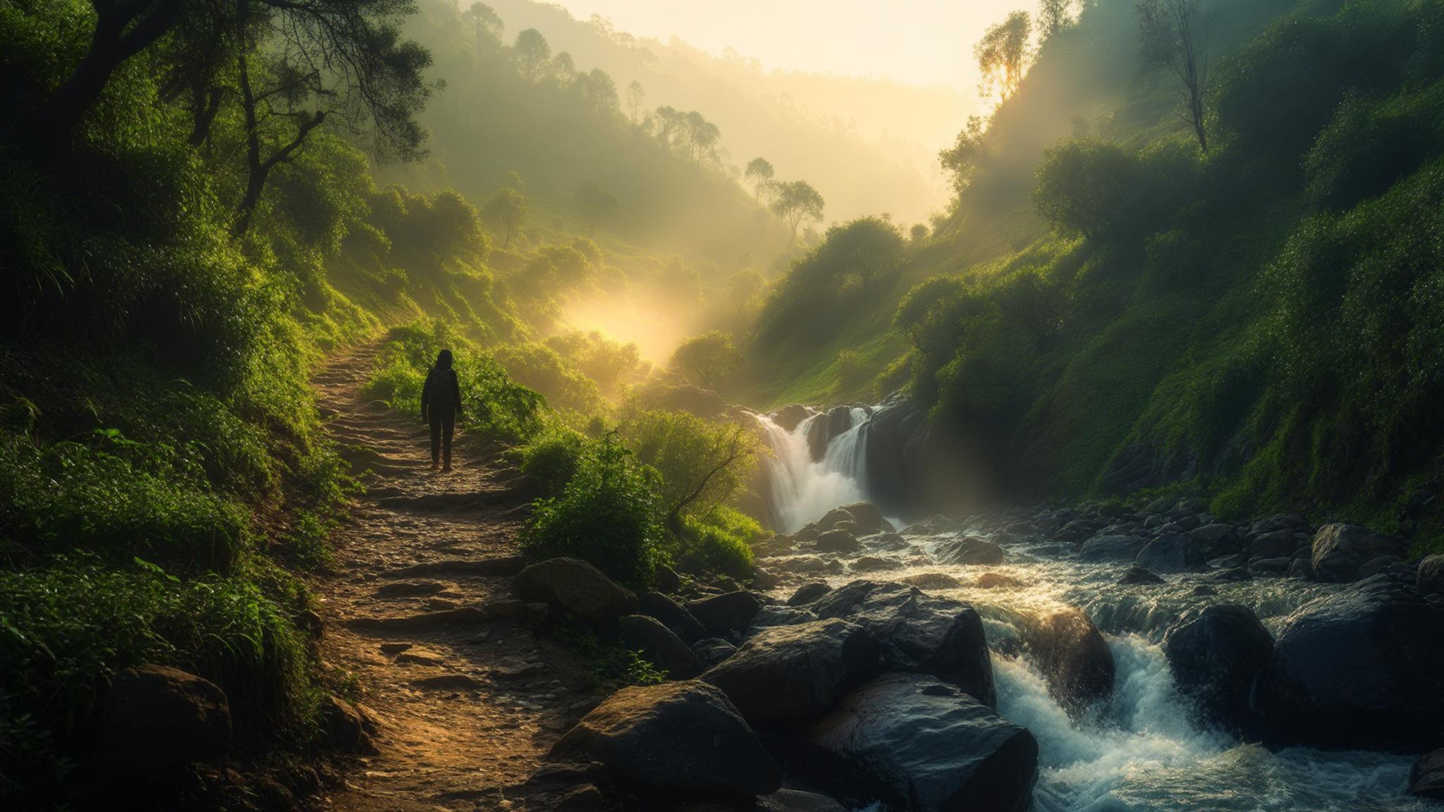 The Mussoorie Trail That Takes You Past Three Waterfalls Without a Single Tourist Crowd