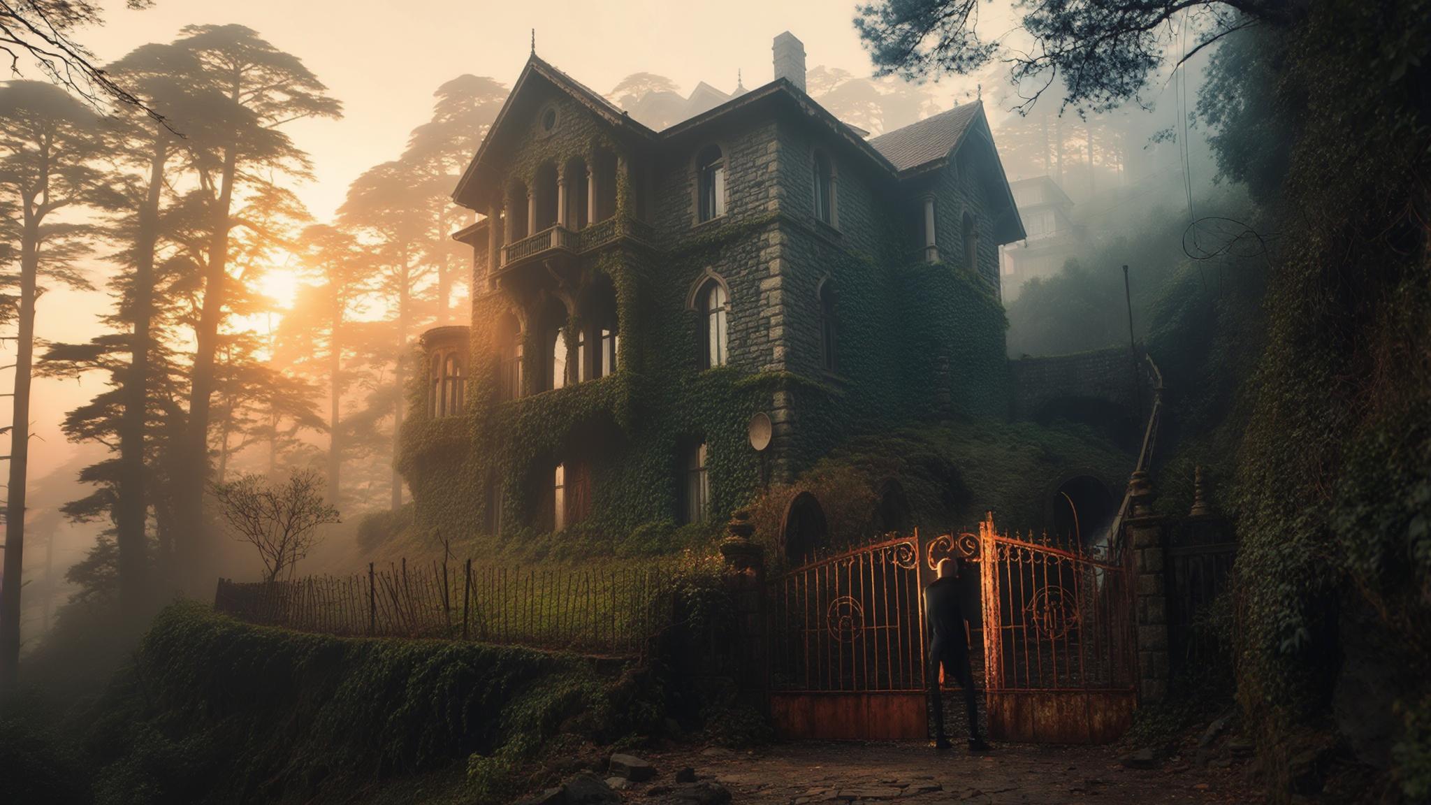 The Mysterious Abandoned Estate Above Mussoorie That Draws Thousands of Curious Visitors Each Year